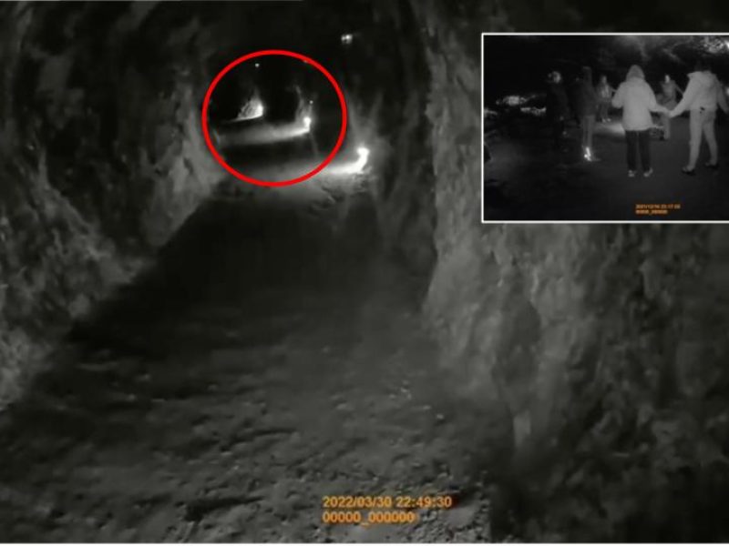 Gang of ghost hunters capture lone child on camera