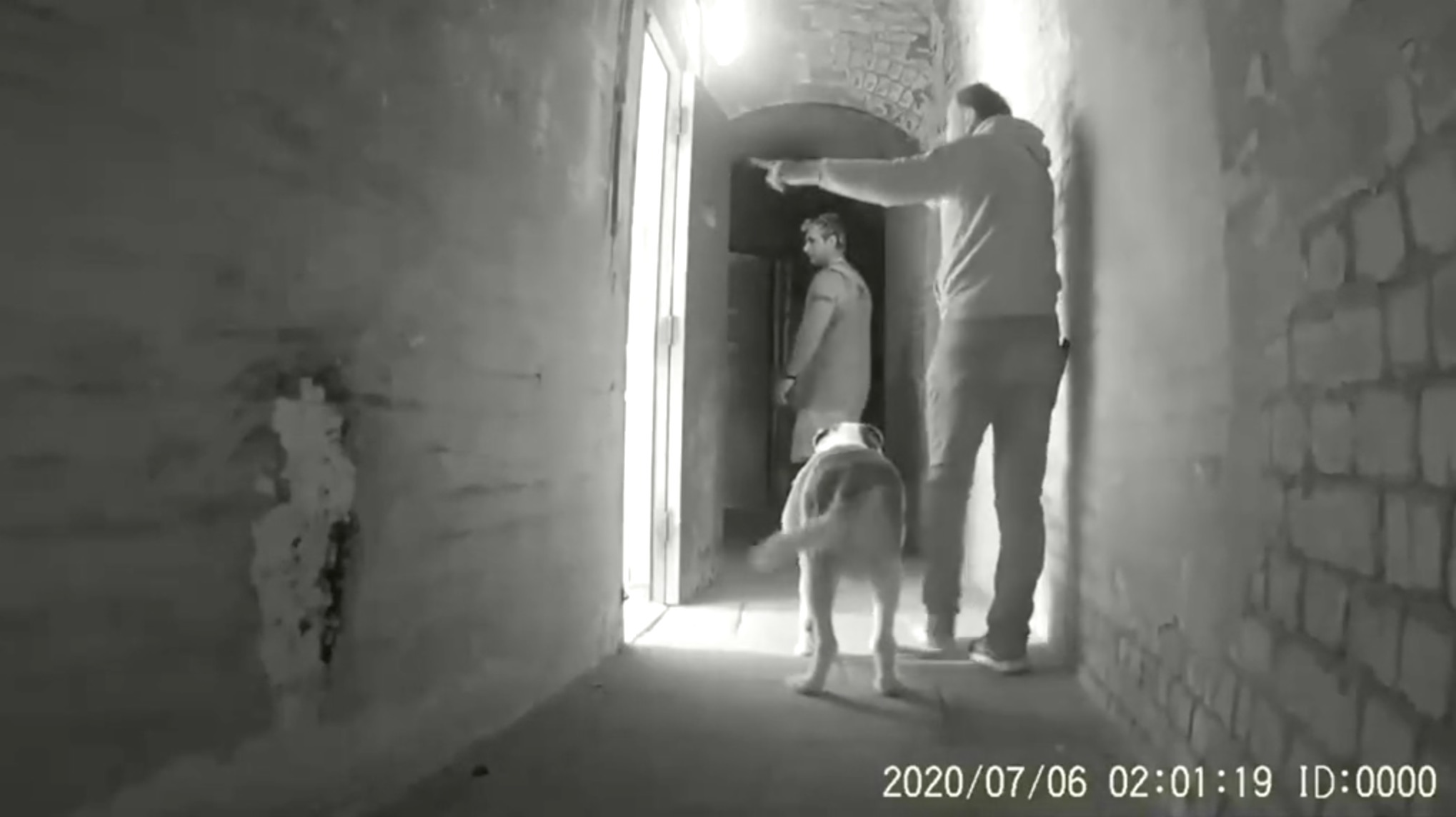 Ghost tries to steal video camera at haunted Victorian fort