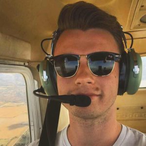 A TEENAGER has passed his driving test - TWO years after learning to fly PLANE.