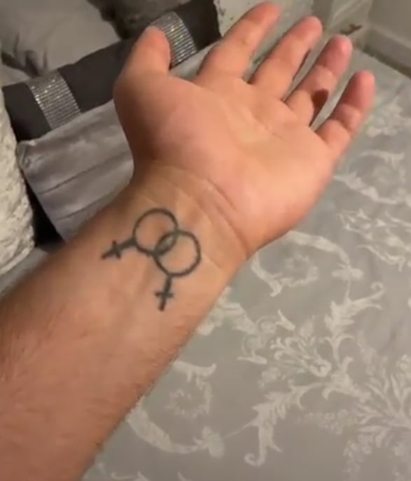 Man mortified after gay pride tattoo goes wrong