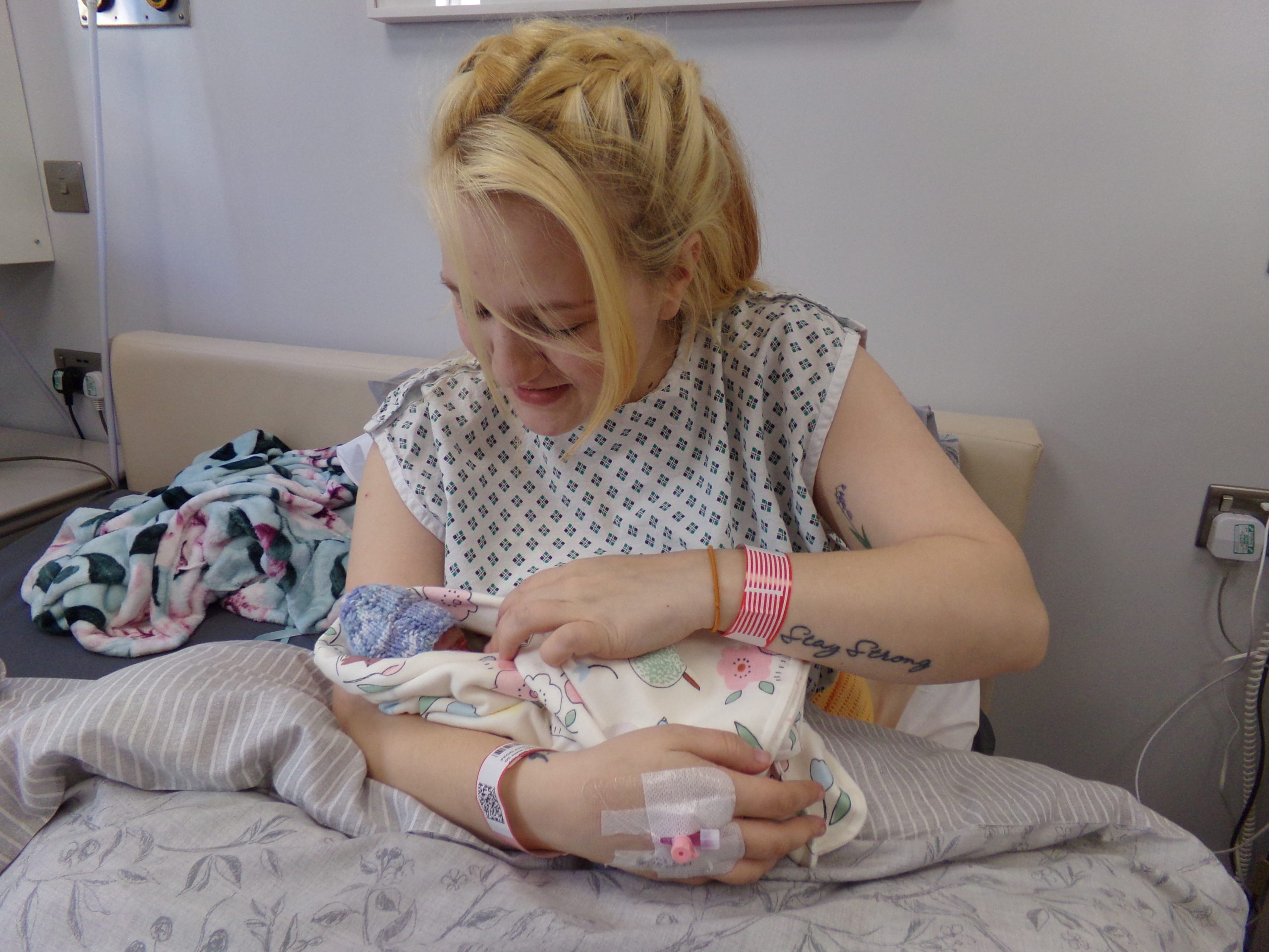 Alisha Pegg GRIEVING new mum has revealed how NHS staff told her that her baby was dead, then alive, before she died hours later in her mother’s arms.