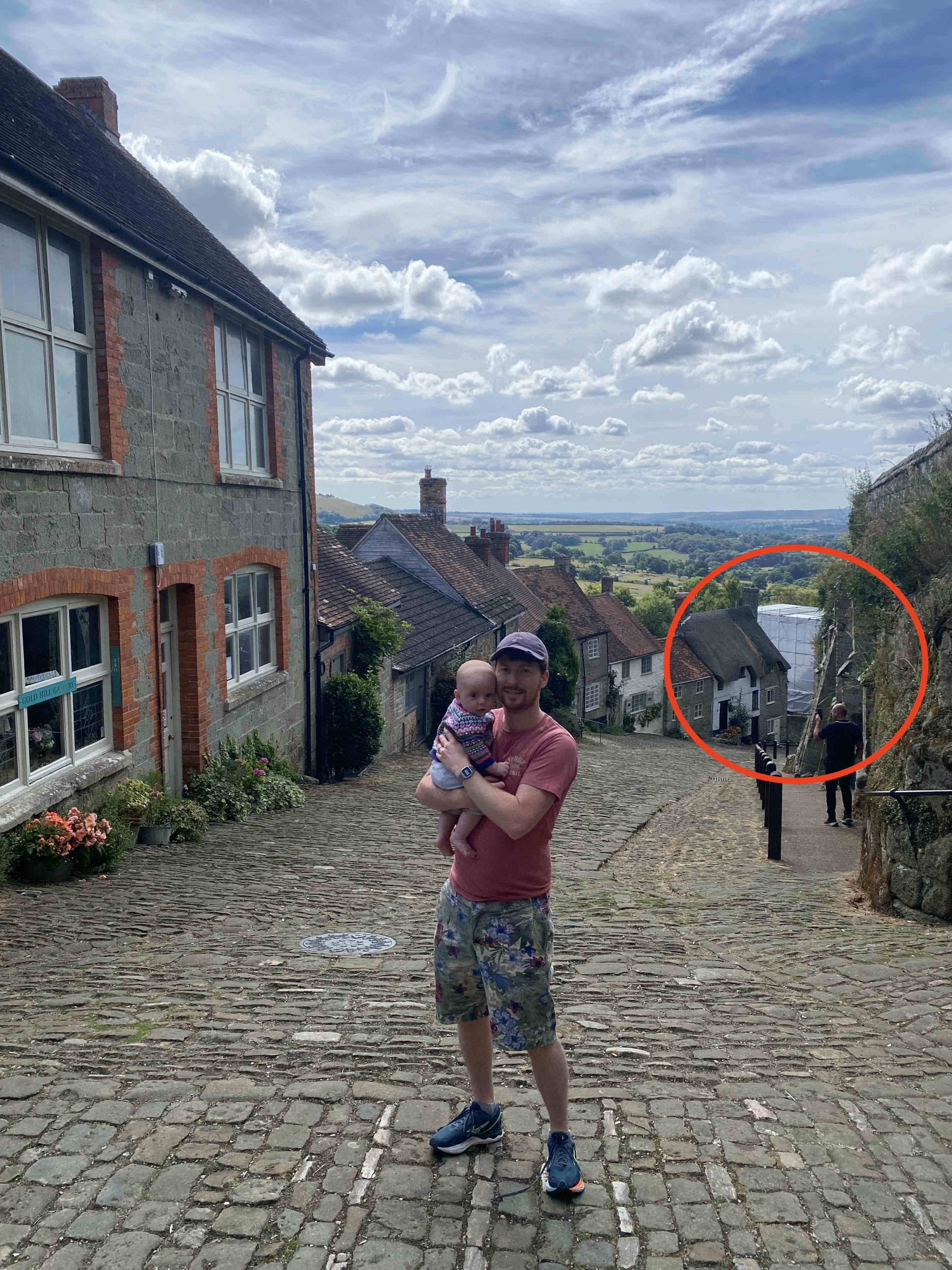 Famous View from Hovis advert ruined by scaffolding